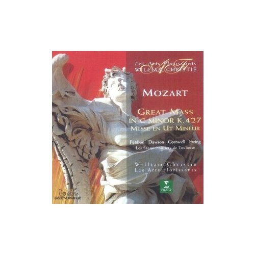 фото Компакт-диски, erato disques, william christie - mozart: great mass in c minor k427 (cd)