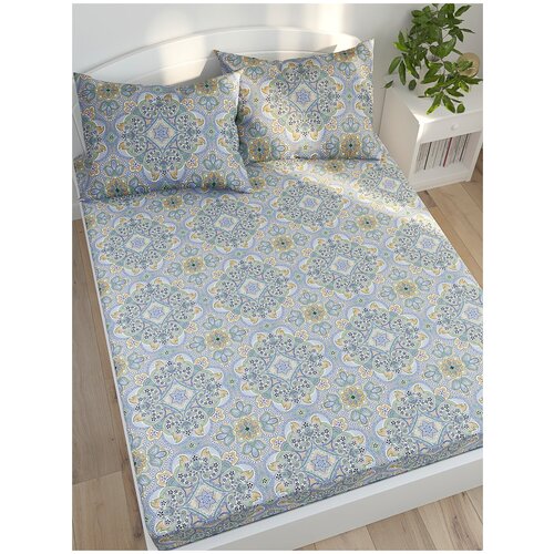 фото Простыня на резинке сказка "бисер", 160x200x26 см