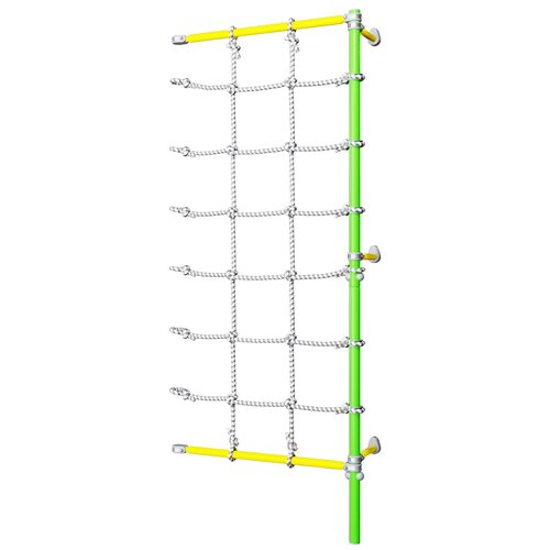 Сетка для лазания ROMANA Dop7, зеленое яблоко шведские стенки romana комплект с канатным лазом пристенный dop7