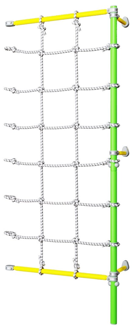 Комплект с канатным лазом пристенный Romana Dop7 (6.18.00-45) зелёное яблоко