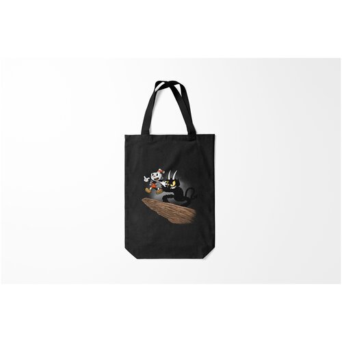 фото Сумка-шоппер / 31х42 см / геймерам / cuphead burnettie