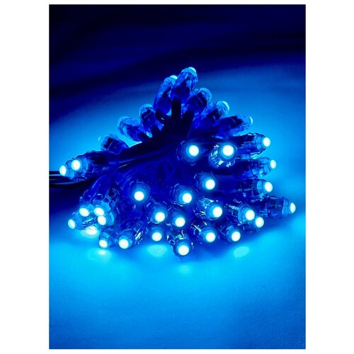 Светодиодный пиксель PS-9-12, DIP, 1 LED, 12 В, 0.2 Вт, IP65, холодный белый (11000 К)