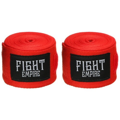 Кистевые бинты Fight Empire 5 м, 500 см кистевые бинты fight empire эластичные 5 м красный