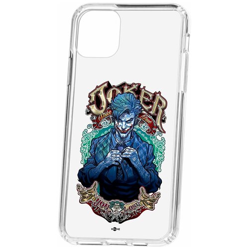 фото Чехол для apple iphone 11 pro max kruche print джокер / чехол для apple iphone / чехол для айфон / бампер на айфон / чехол накладка для iphone / противоударная накладка для iphone / защита для iphone / защита на айфон / cсиликоновый чехол для iphone / пластиковый чехол на iphone / защитный чехол для iphone / кruче