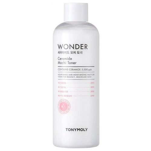 Увлажняющий тонер для лица с керамидами WONDER Ceramide Mochi Toner, 500 мл