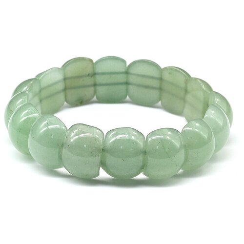 фото Браслет-цепочка радуга камня, нефрит, искусственный камень, зеленый