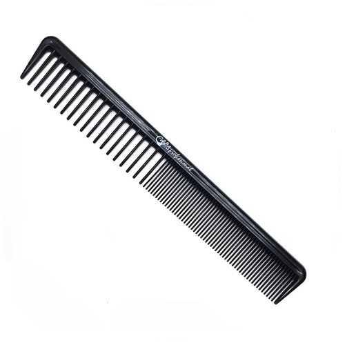 Купить Gera Professional, Расческа для стрижки волос GP15, цвет черный