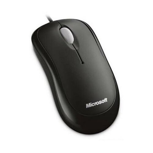 Мышь компьютерная Microsoft Basic, цвет: черный мышь microsoft lion rock ergonomic черный