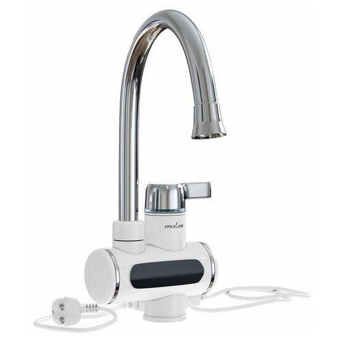 Смеситель-водонагреватель проточного типа WH-003 33 кВт УЗО кухня индикатор темп MIXLINE 311300₽