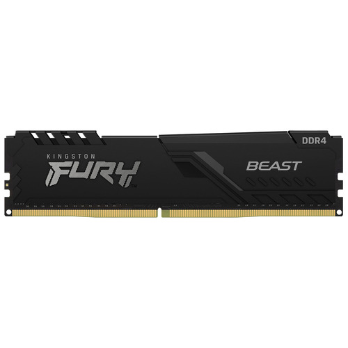 Память DIMM DDR4 16Gb PC28800 3600MHz CL18 Kingston FURY Beast Black 1.2V (KF436C18BB/16)