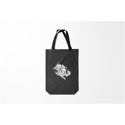 фото Сумка-шоппер / 31х42 см / аниме / магическая битва сукуна/итадори burnettie