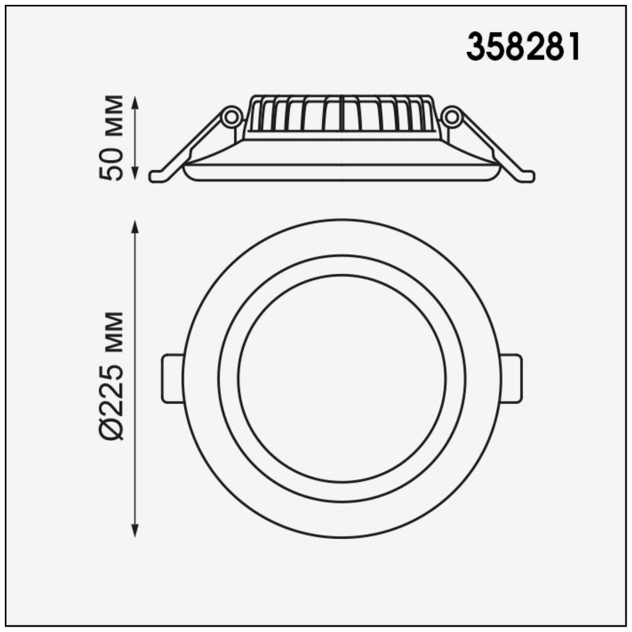 Встраиваемый светильник Novotech Joia 358281 - фотография № 4