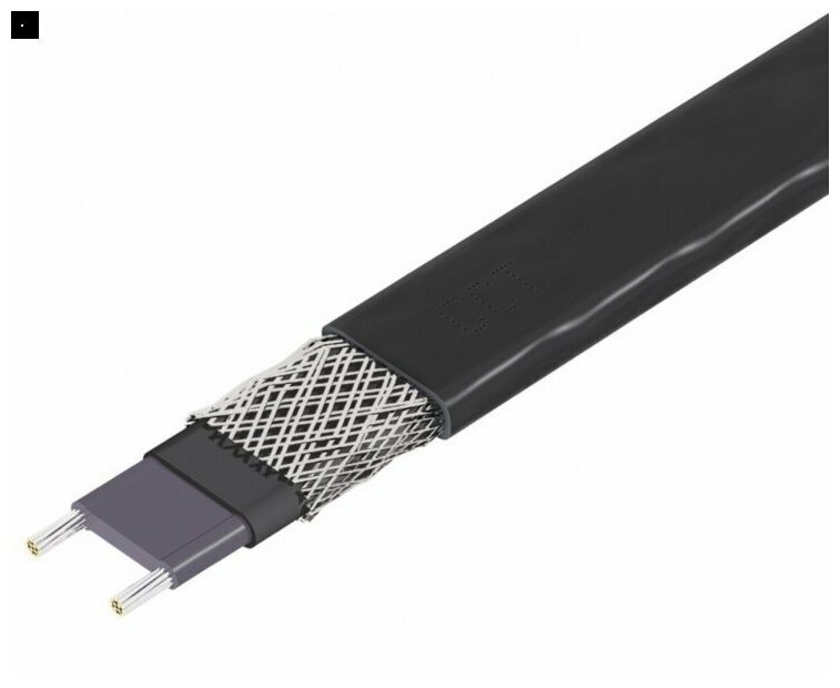 Греющий кабель для кровли и водостоков SRL 30-2 CR UV саморегулирующийся