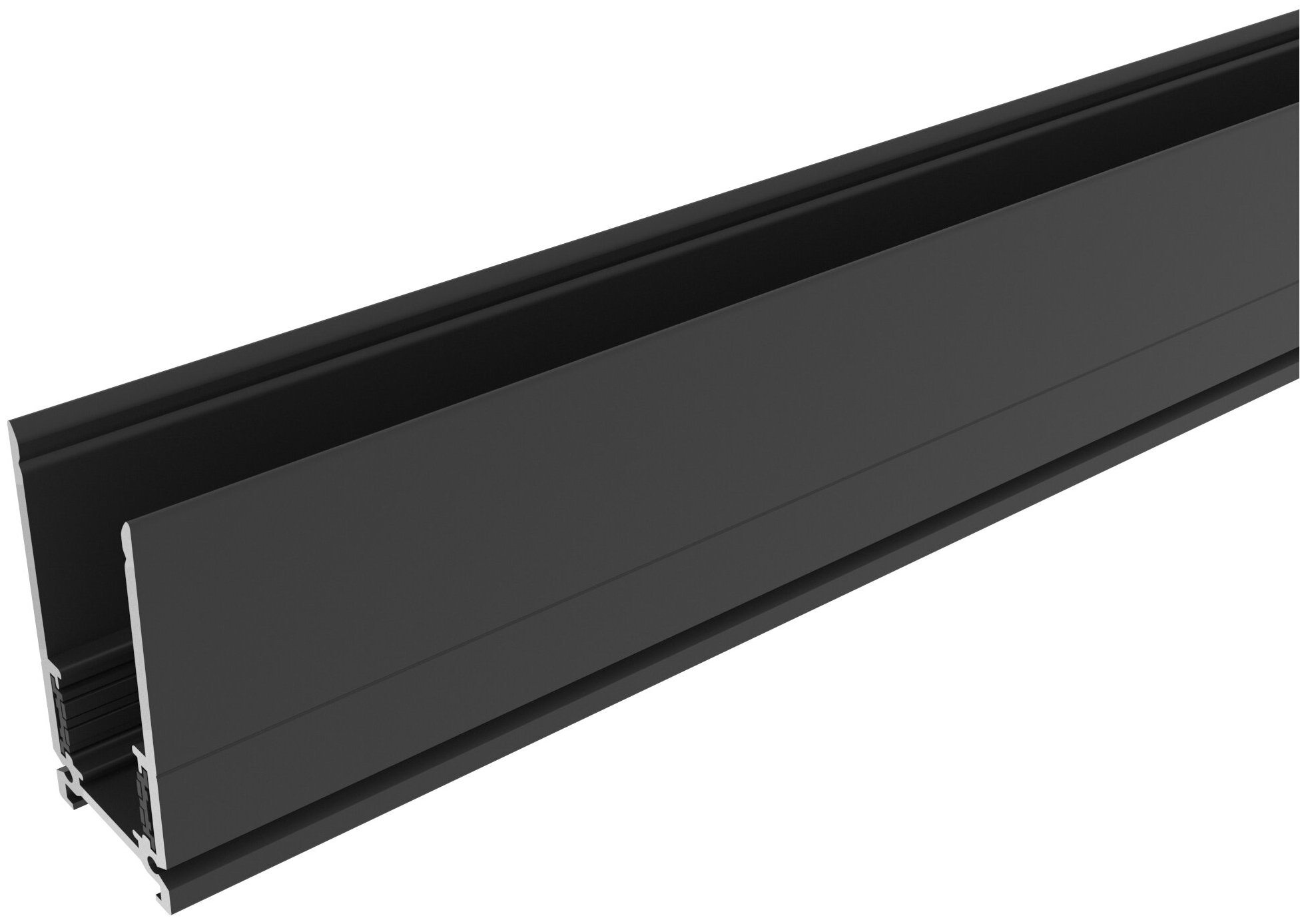 Шинопровод накладной Elektrostandard Slim Magnetic 85085/00, цвет черный, 1 м.