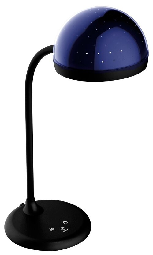 Лампа светодиодная Camelion KD-828, 6.5 Вт, черный