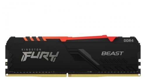 Модуль памяти Kingston FURY BEAST RGB DDR4 DIMM 16 ГБ 3600MHz KF436C18BBA16 782000₽