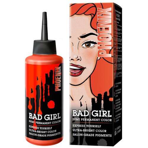 Bad Girl Краситель безаммиачный прямого действия Phoenix (оранжевый), 150мл