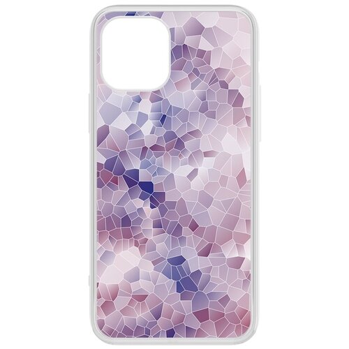 Чехол-накладка Krutoff Clear Case Витраж 2 для iPhone 12/12 Pro