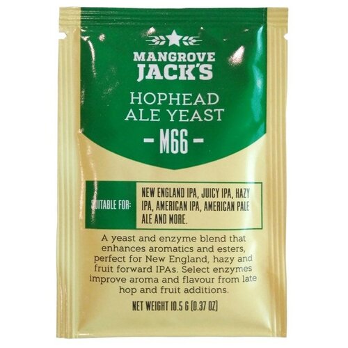 Mangrove Jack's Дрожжи Mangrove Jacks Craft Series Yeast - Hophead Ale Yeast M66