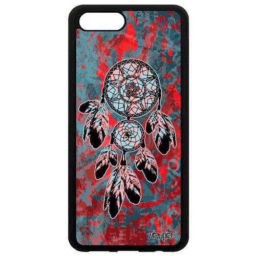 фото Противоударный чехол для смартфона // honor v10 / view 10 // "ловец снов" dream дизайн, utaupia, серый