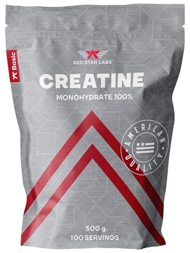 Red Star Labs Creatine Monohydrate 100%, 500 г