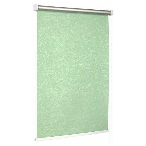 фото Рулонная штора с направляющими струнами sola премиум "венеция термоблэкаут", мята, ширина 52 см
