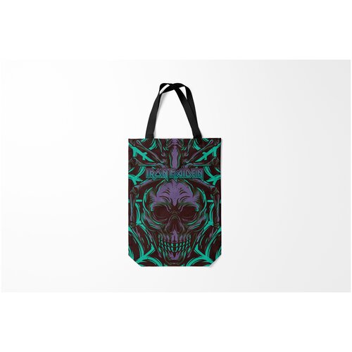 фото Сумка-шоппер / 31х42 см / рок / iron maiden burnettie