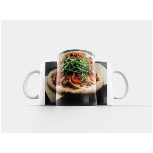 фото Кружка "пицца, веган, вешенки" 320 мл lotsprints