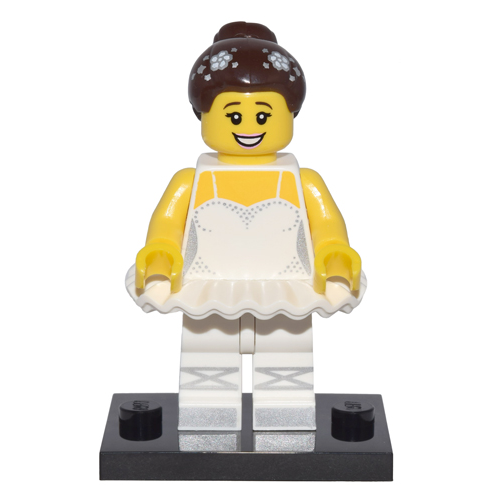 Минифигурка Лего Lego col15-10 Ballerina, Series 15 (Complete Set with Stand and Accessories) kistenmacher noblesse white complete set