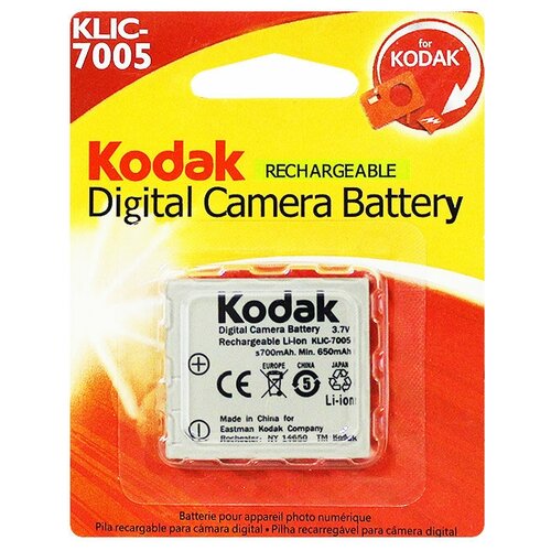 Аккумулятор KODAK KLIC-7005 аккумулятор klic 7003 для фотоаппарата kodak