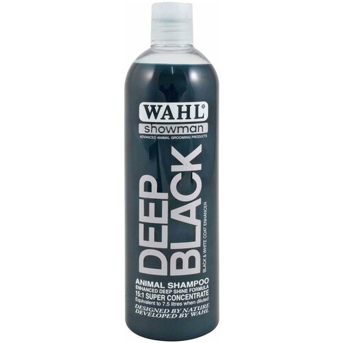 Wahl Шампунь для яркости цвета шерсти (концентрат 1:15) Wahl Deep Black, 500мл