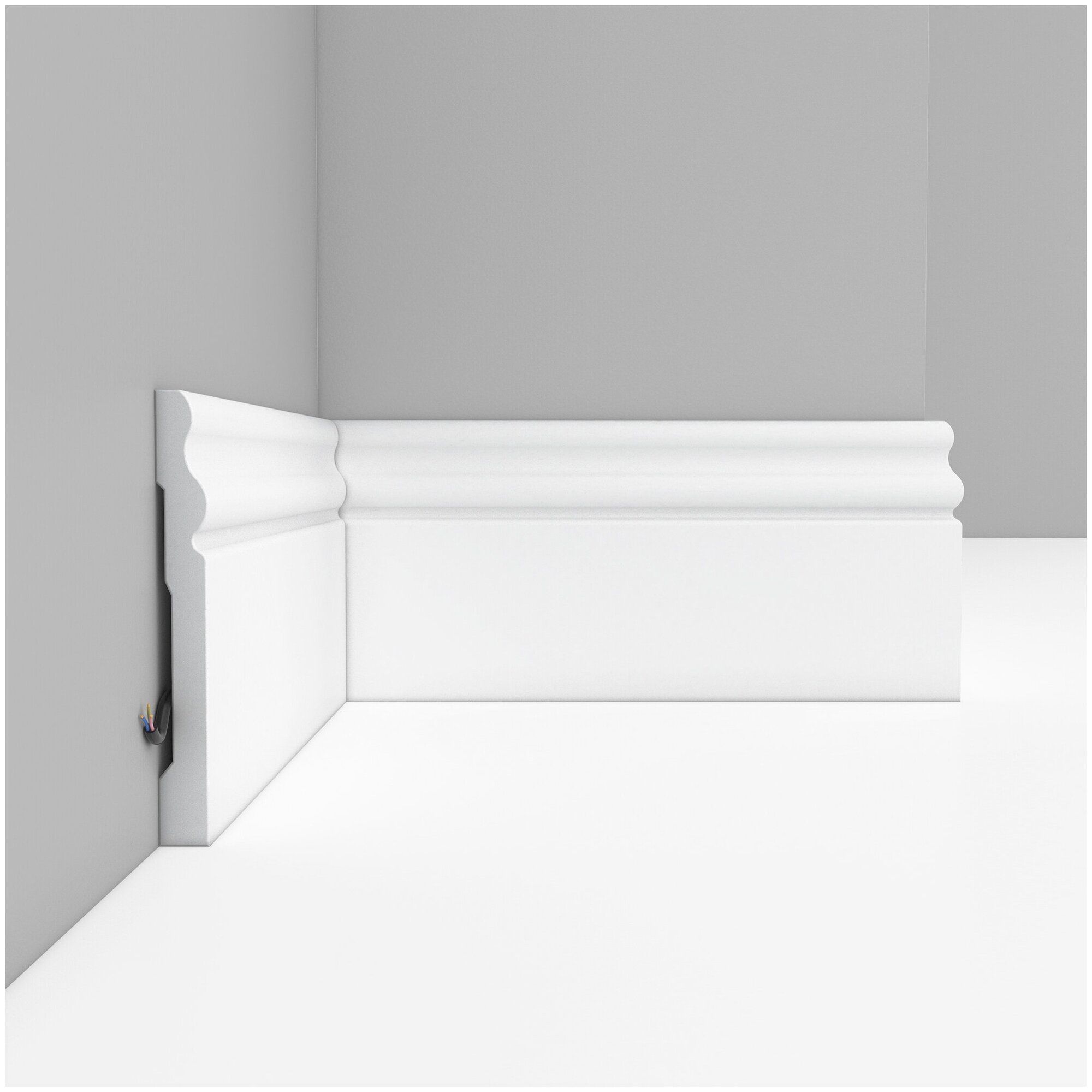 Плинтус Decomaster A015 2000х13х96 мм