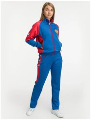 Женский спортивный костюм с символикой России ANDREW KLOFF WFX015B цвет: синий