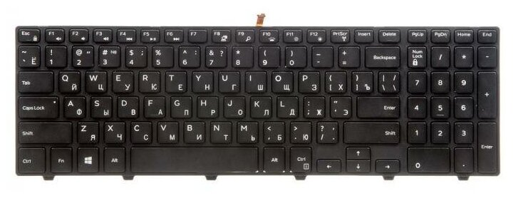 Клавиатура для ноутбука Dell для Inspiron 15-3000 15-5000 17-5000 Inspiron 3541 3542 3543 3551 3558 5542 5545 5547 5758 5748 Vostro 3546 1287₽