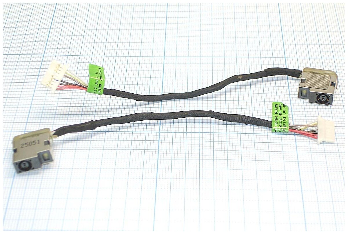 Разъем для ноутбука HP 15-AC 15-AF 15-AE 15-BN с кабелем