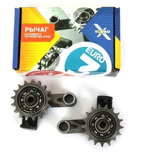 Рычаг натяжителя цепи двигатель 405,409 Евро-3, 2-х рядная цепь (к-т 2 шт.)