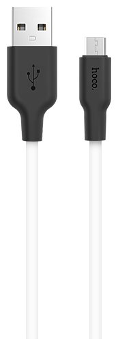 Кабель Hoco X21 Silicone USB - MicroUSB