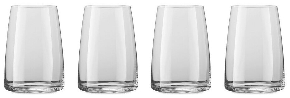 Набор бокалов для воды, объем 500 мл, 4 шт, Zwiesel Glas Vivid Senses арт. 122425