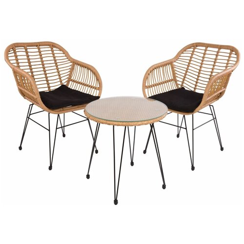 Комплект кофейный (стол и 2 кресла), арт. 210334