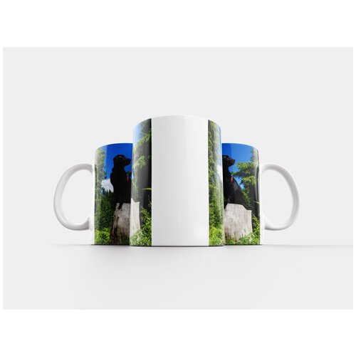 фото Кружка "ретривер с плоской шерстью, собака, животное" 320 мл lotsprints