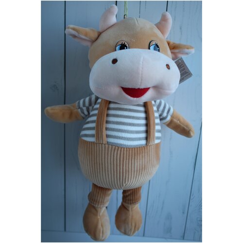 Мягкая игрушка Бычок в бежевом -Бычок-малыш - Бычок мягкий