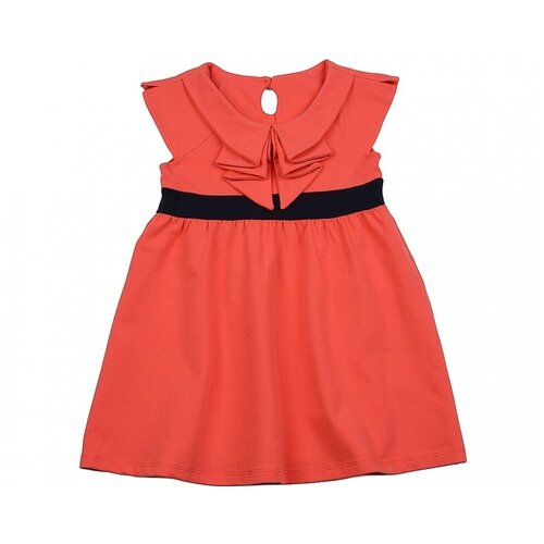 Платье для девочек Mini Maxi, модель 1539, цвет коралловый, размер 104