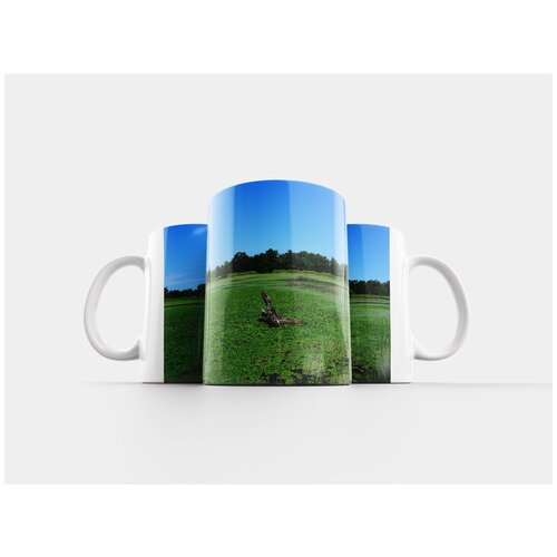 фото Кружка "пруд, болото, зеленый" 320 мл lotsprints