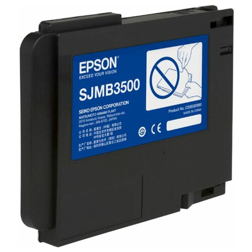 Емкость для отработанных чернил Epson SJMB3500 Maintenance Box для TM-C3500 (C33S020580) емкость для отработанных чернил epson maintenance box c13t04d100