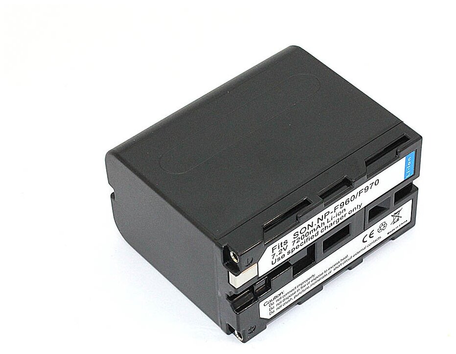 Аккумуляторная батарея для видеокамеры Sony CCD-RV (NP-F950) 7.2V 7800mAh усиленная