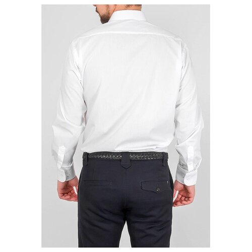 Рубашка GREG, размер 44/174-184, белый платье рубашка be blumarine хлопок повседневное прямой силуэт миди размер 44 белый