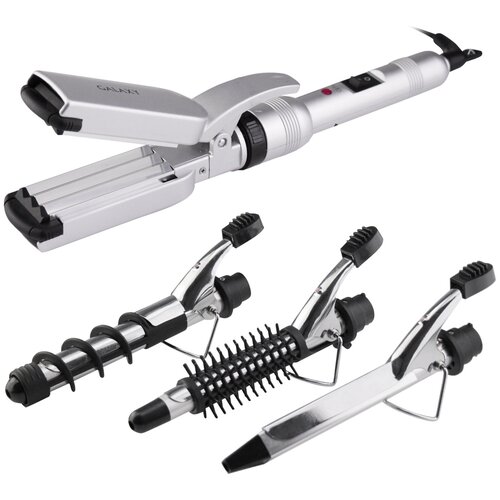 Набор для укладки волос GALAXY GL4701 30 Вт серебристый 162100₽