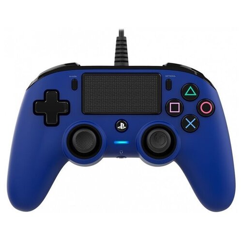 Геймпад Nacon для PlayStation 4/PC Blue PS4OFCPADBLUE, серебристый