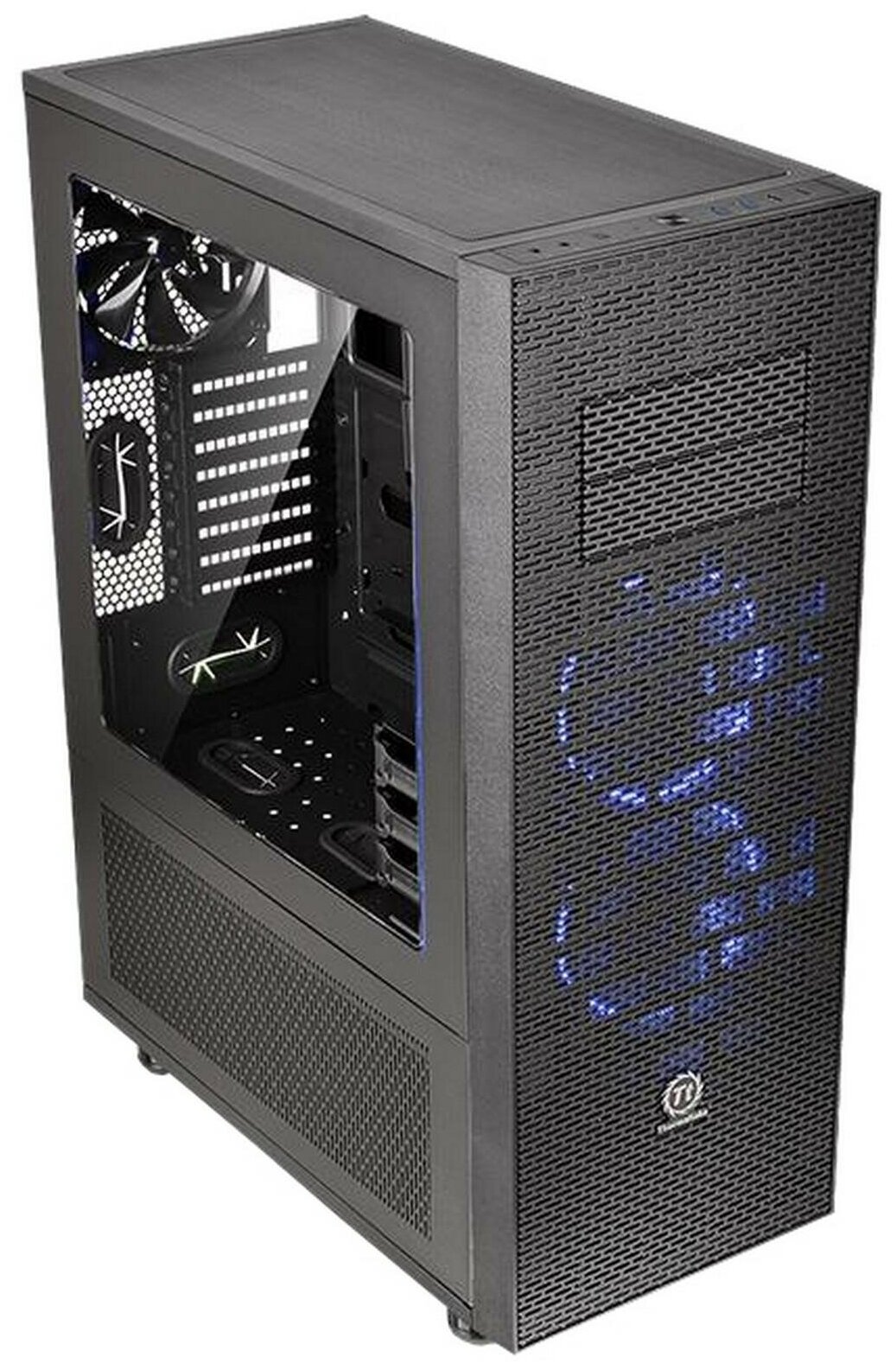 Корпус ATX THERMALTAKE Core X71 TG, Full-Tower, без БП, черный - фото №19