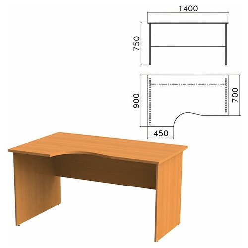 Стол письменный эргономичный 